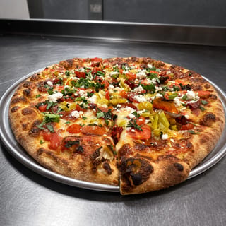 Mediterranean Pizza
